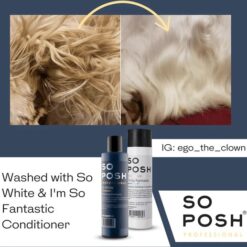 So Posh - So White - Whitening Shampoo - Lichtere Vachten - Afbeelding 6