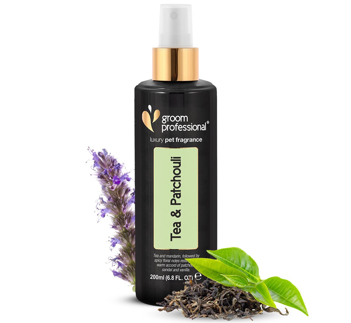 Groom Professional - Tea & Patchouli - Parfum - 200ML - Afbeelding 2