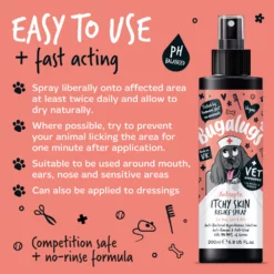 Bugalugs - Itchy Skin - Jeuk Verlichtend En Antiseptische Spray - Hond - 200ML - Afbeelding 5