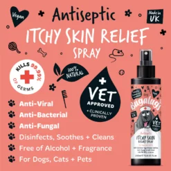 Bugalugs - Itchy Skin - Jeuk Verlichtend En Antiseptische Spray - Hond - 200ML - Afbeelding 3