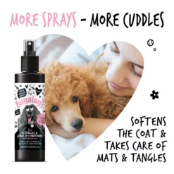Bugalugs - 2in1 Detangler & Leave In Conditioner - Hydraterende Ontklit Spray Voor Honden - Met Framboos En Citroengeur - 200ml - Afbeelding 7