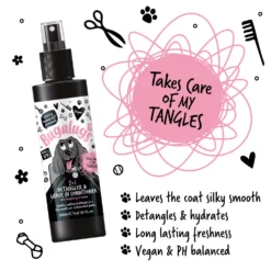 Bugalugs - 2in1 Detangler & Leave In Conditioner - Hydraterende Ontklit Spray Voor Honden - Met Framboos En Citroengeur - 200ml - Afbeelding 5