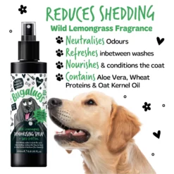 Bugalugs - Shed Control Deodorising Hondenspray - Spray Die De Vacht Verfrist En Haaruitval Vermindert - 200ML - Afbeelding 3