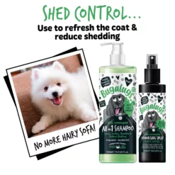 Bugalugs - Shed Control Deodorising Hondenspray - Spray Die De Vacht Verfrist En Haaruitval Vermindert - 200ML - Afbeelding 8