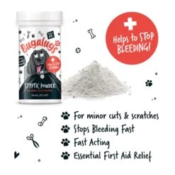 Bugalugs - Bloedstelpend Poeder - Voor De Huid En Nagels - Hond - 50G - Afbeelding 4