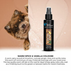 Groom Professional - Warm Spice & Vanilla Honden Parfum - Kerst - 100ML - Afbeelding 4