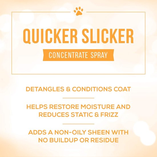 Nature's Specialties - Quicker Slicker Concentrate - Honden Spray - Sterk Onklittend En Verkort De Droogtijd - 237ML - Afbeelding 3