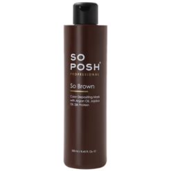 So Posh - So Brown - Vachtkleur Verbeterings Masker - Zonder Bleekmiddelen - Parabenen En Siliconen Vrij - 250ML