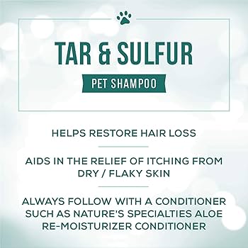 Nature's Specialties - Tar En Sulfur - Shampoo - Afbeelding 2