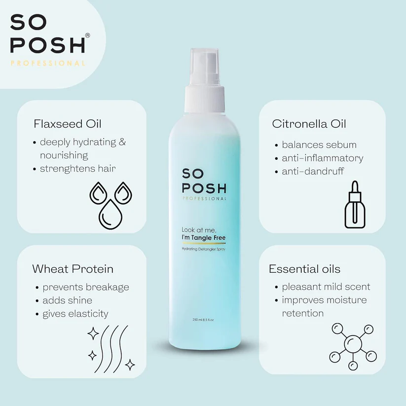 So Posh - I'm Tangle Free - Ontklit Spray - Afbeelding 3