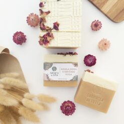 Saboaria Da Sofia Zeep Roze Klei en Roze Geranium